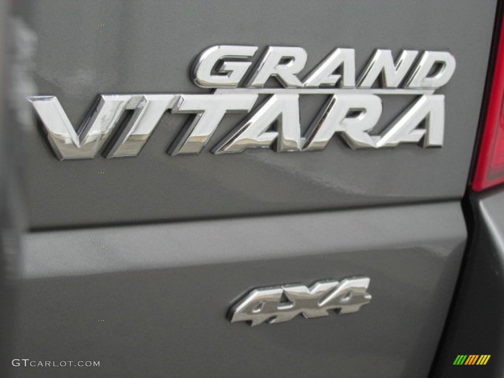2009 Grand Vitara Premium 4x4 - Slate Grey Metallic / Black photo #7
