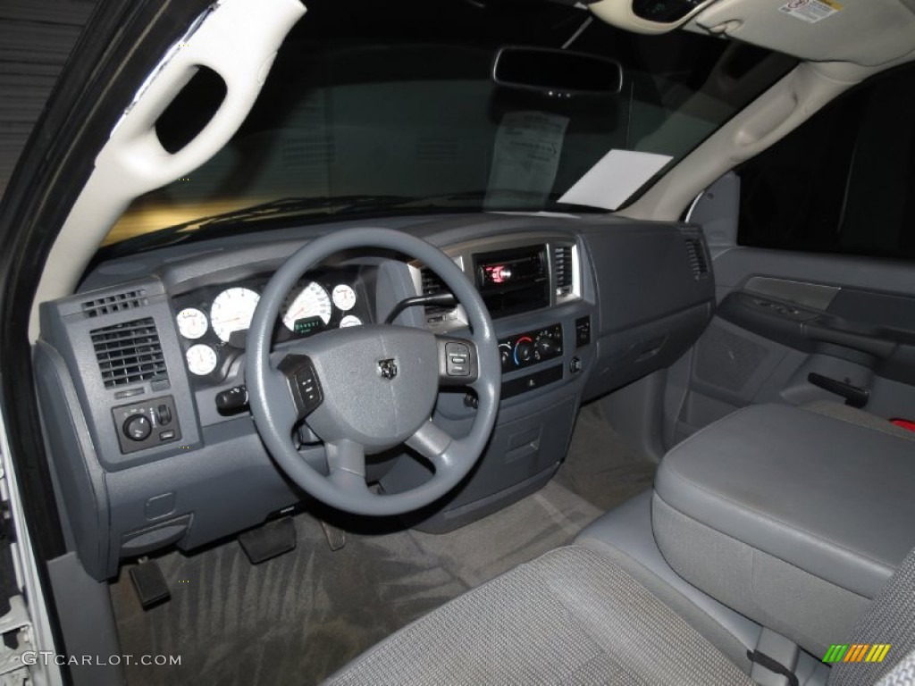 Medium Slate Gray Interior 2009 Dodge Ram 2500 ST Regular Cab 4x4 Photo #83698516