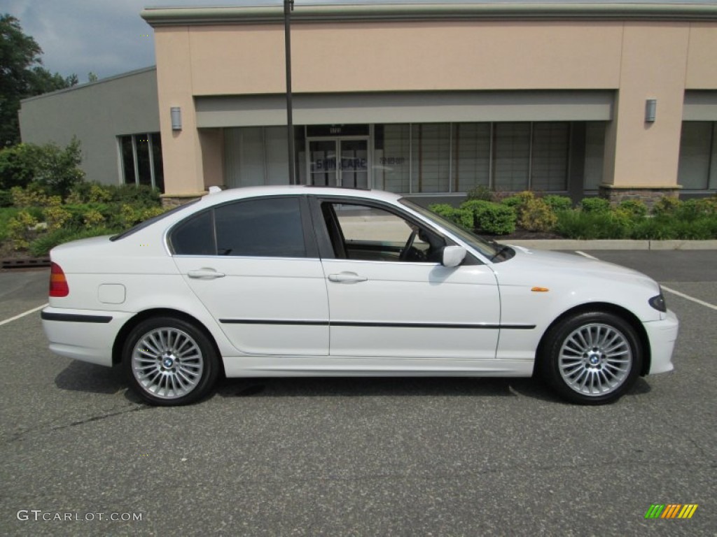 2004 3 Series 330xi Sedan - Alpine White / Sand photo #9