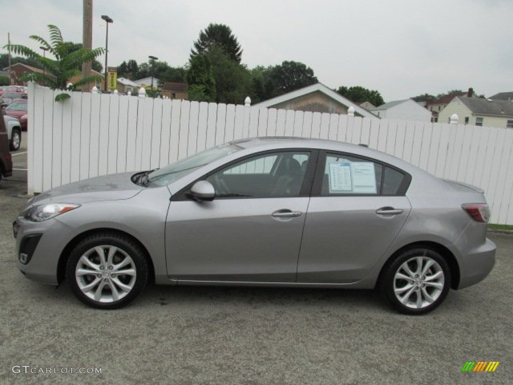 Liquid Silver Metallic 2011 Mazda MAZDA3 s Grand Touring 4 Door Exterior Photo #83699134