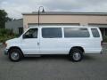 Oxford White 2004 Ford E Series Van E350 Super Duty XLT 15 Passenger