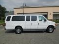 Oxford White - E Series Van E350 Super Duty XLT 15 Passenger Photo No. 9