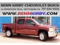 2013 Deep Ruby Metallic Chevrolet Silverado 1500 LT Crew Cab 4x4  photo #1