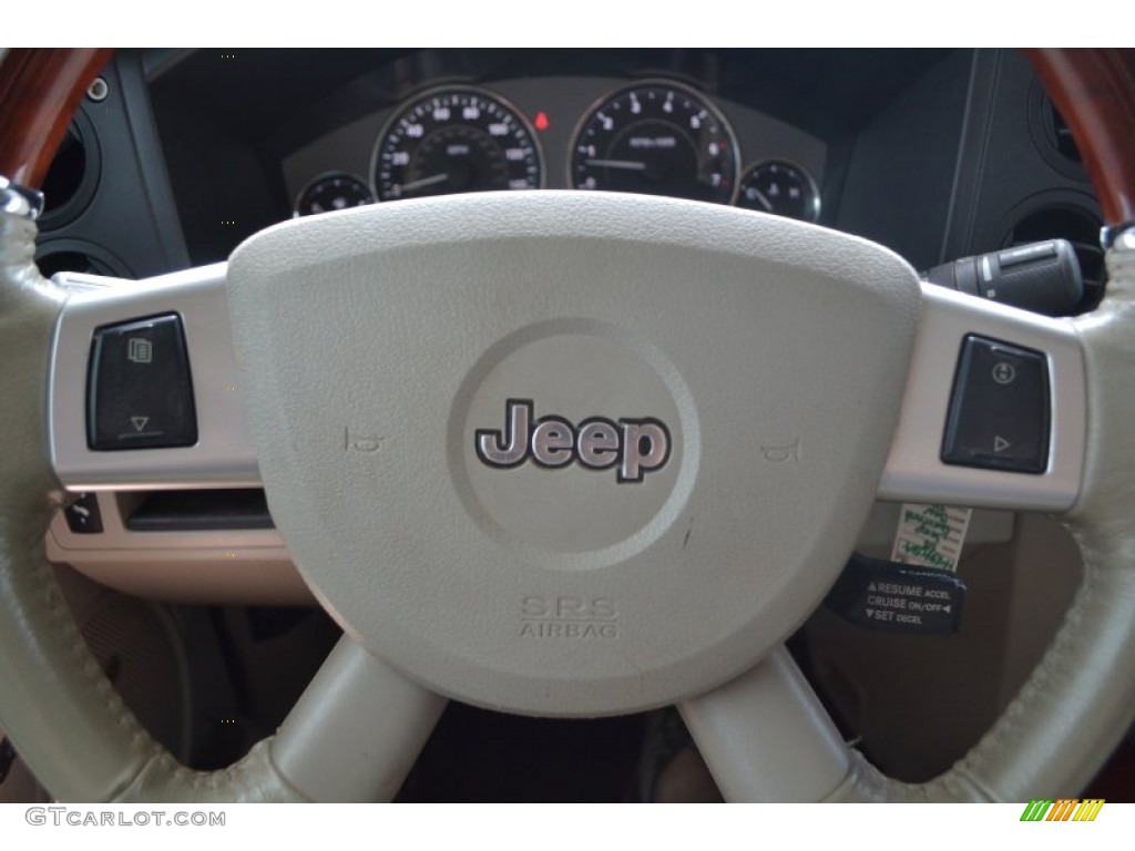 2008 Commander Overland 4x4 - Modern Blue Pearl / Dark Slate/Light Graystone photo #28