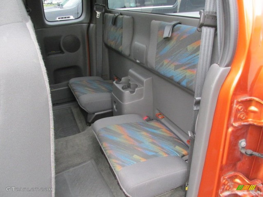2005 Colorado Z71 Extended Cab 4x4 - Sunburst Orange Metallic / Sport Pewter photo #13