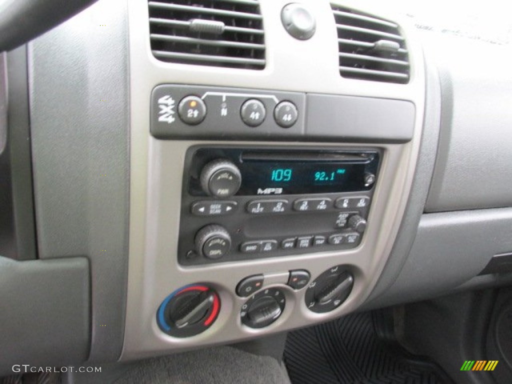 2005 Colorado Z71 Extended Cab 4x4 - Sunburst Orange Metallic / Sport Pewter photo #15