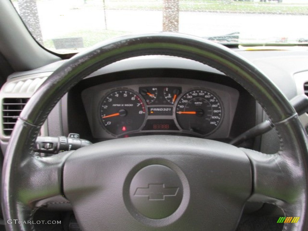 2005 Colorado Z71 Extended Cab 4x4 - Sunburst Orange Metallic / Sport Pewter photo #17