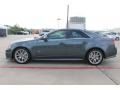 Thunder Gray ChromaFlair 2010 Cadillac CTS -V Sedan Exterior