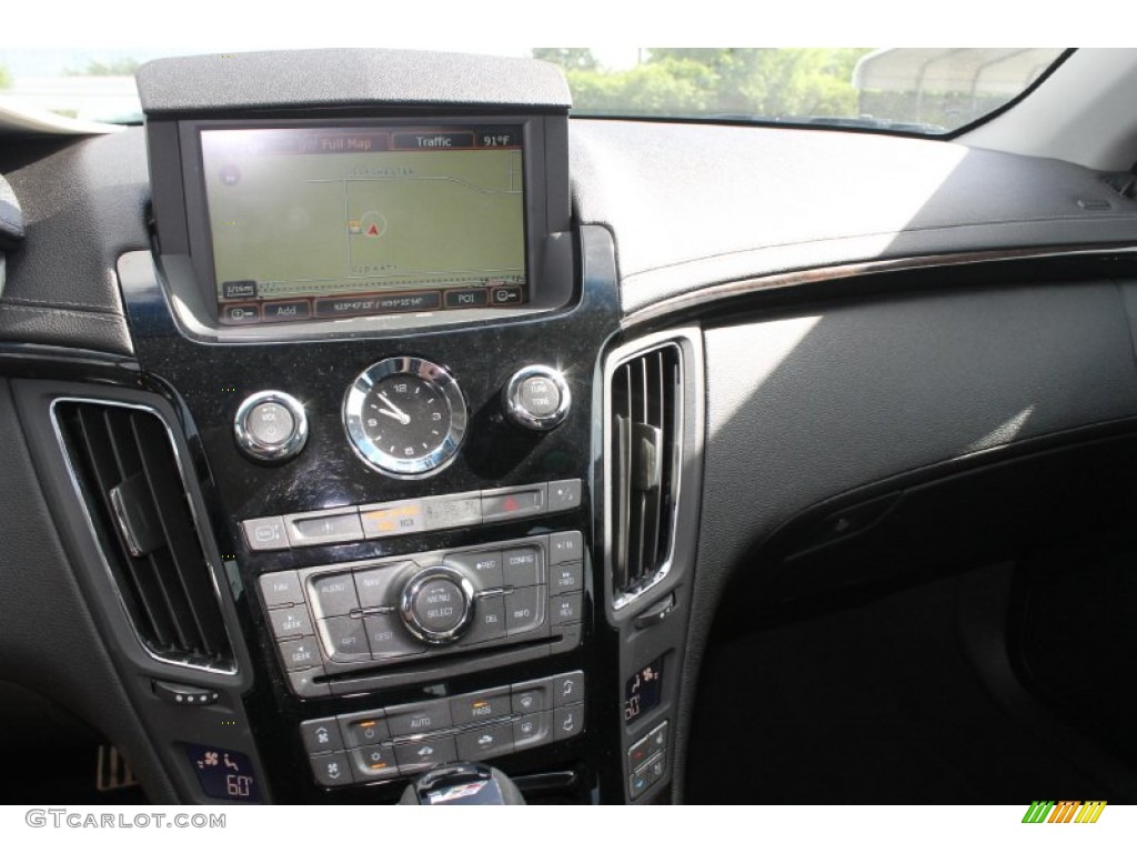 2010 CTS -V Sedan - Thunder Gray ChromaFlair / Ebony photo #16