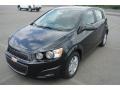 2013 Black Granite Metallic Chevrolet Sonic LT Hatch  photo #2