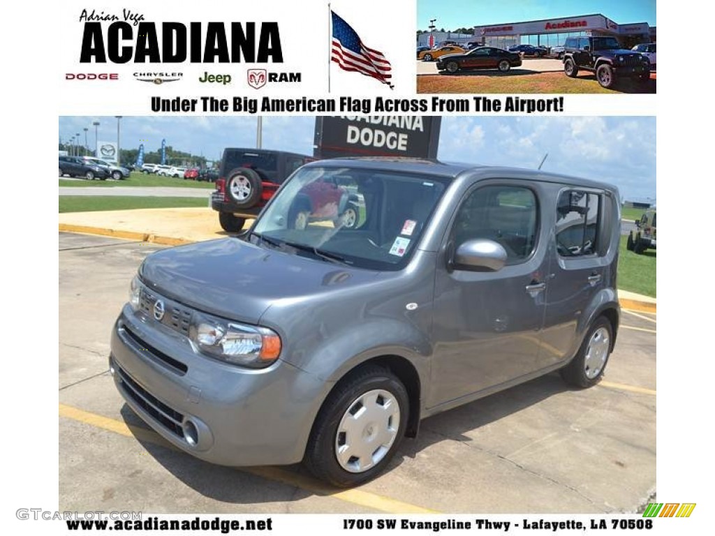 Steel Gray Nissan Cube