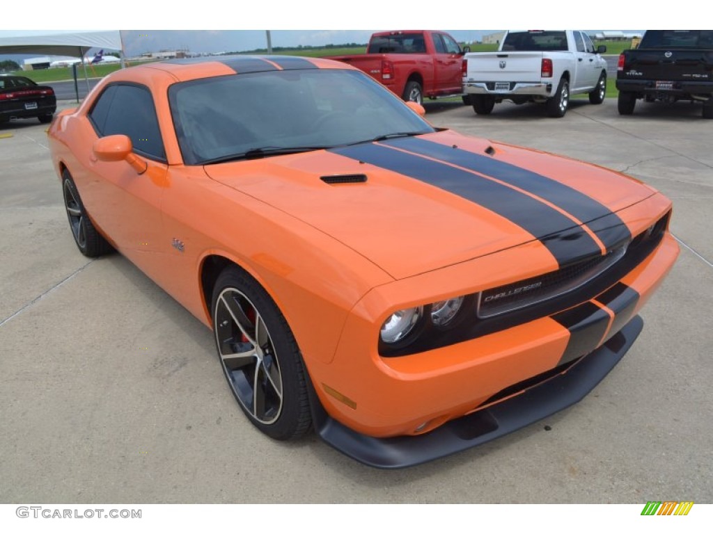 Header Orange 2012 Dodge Challenger SRT8 392 Exterior Photo #83701825