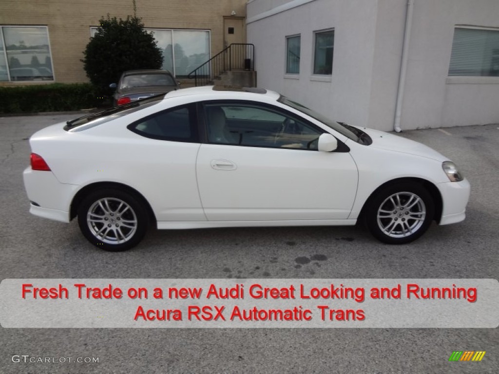 2005 RSX Sports Coupe - Taffeta White / Titanium photo #2