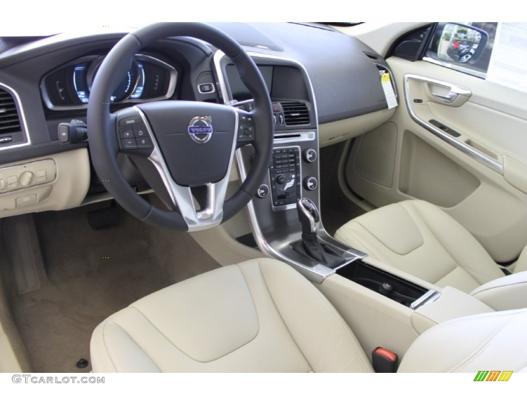 Sandstone Beige Interior 2014 Volvo XC60 3.2 Photo #83702473