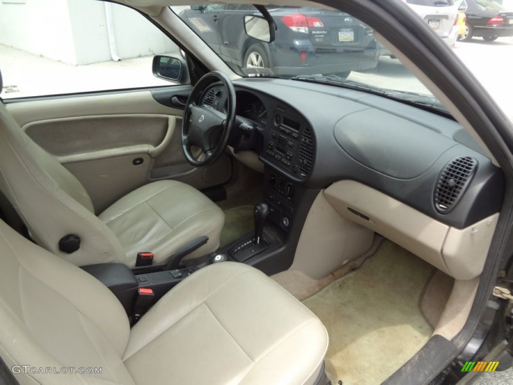1998 900 S Turbo Coupe - Black / Sand Beige photo #5