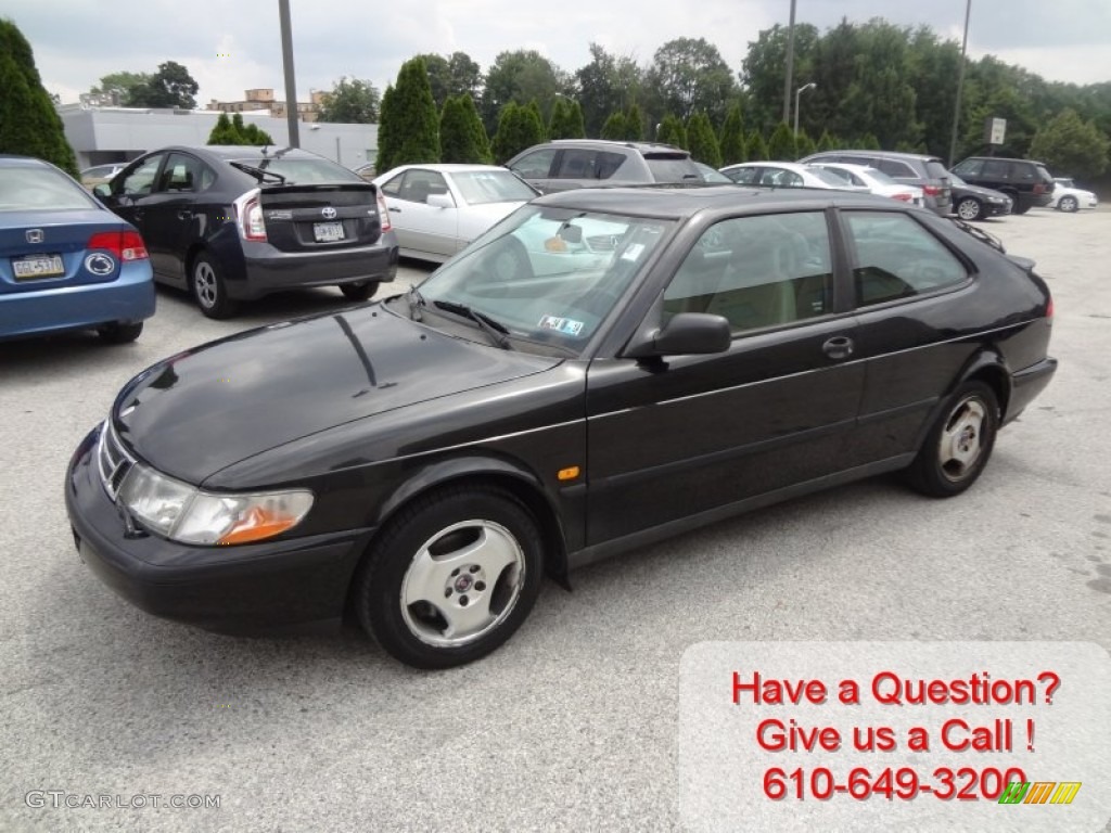1998 900 S Turbo Coupe - Black / Sand Beige photo #6