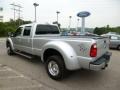 2012 Ingot Silver Ford F450 Super Duty Lariat Crew Cab 4x4 Dually  photo #5