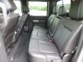 Rear Seat of 2012 F450 Super Duty Lariat Crew Cab 4x4 Dually