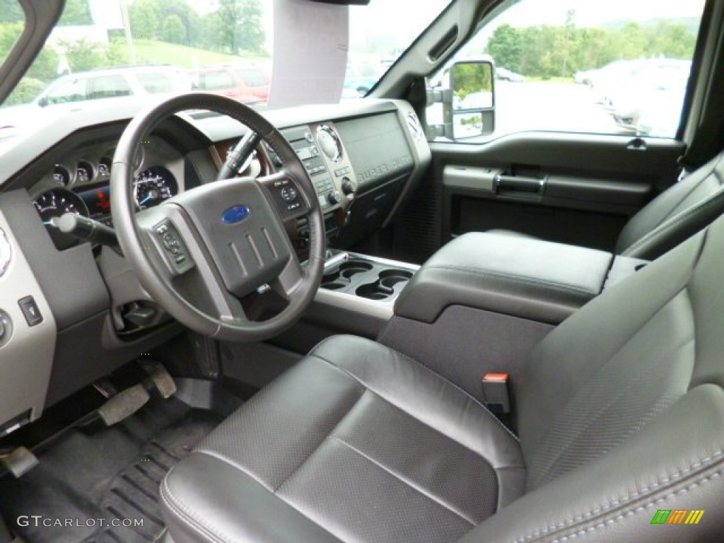 2012 Ford F450 Super Duty Lariat Crew Cab 4x4 Dually Interior Color Photos