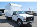 2008 Oxford White Ford F350 Super Duty XL Regular Cab Moving Truck  photo #1