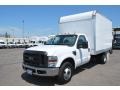 2008 Oxford White Ford F350 Super Duty XL Regular Cab Moving Truck  photo #8