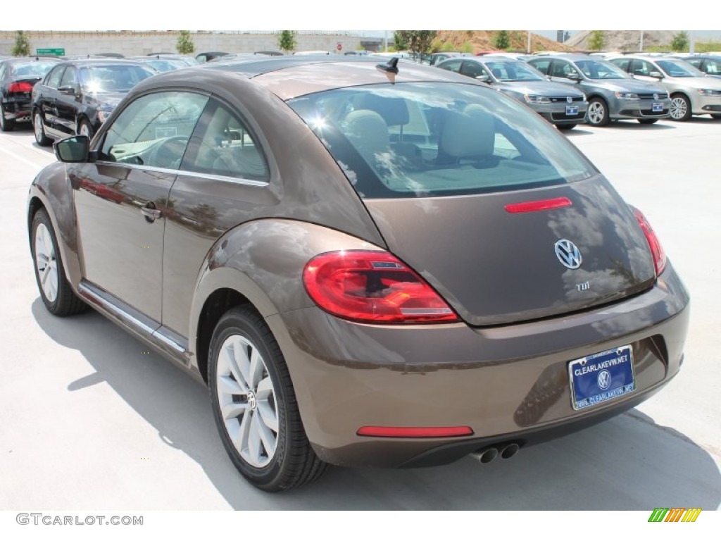 2013 Toffee Brown Metallic Volkswagen Beetle TDI 83692898 Photo 7