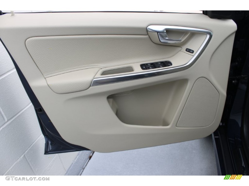 2014 Volvo XC60 T6 AWD Sandstone Beige Door Panel Photo #83704084