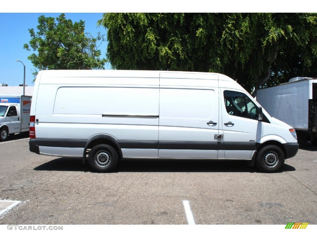 Arctic White 2010 Mercedes-Benz Sprinter 2500 High Roof Cargo Van Exterior Photo #83704189
