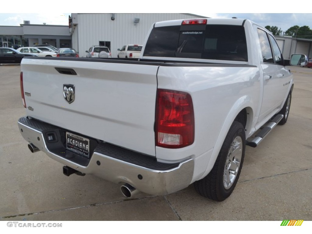 2012 Ram 1500 Laramie Crew Cab - Bright White / Dark Slate Gray photo #6