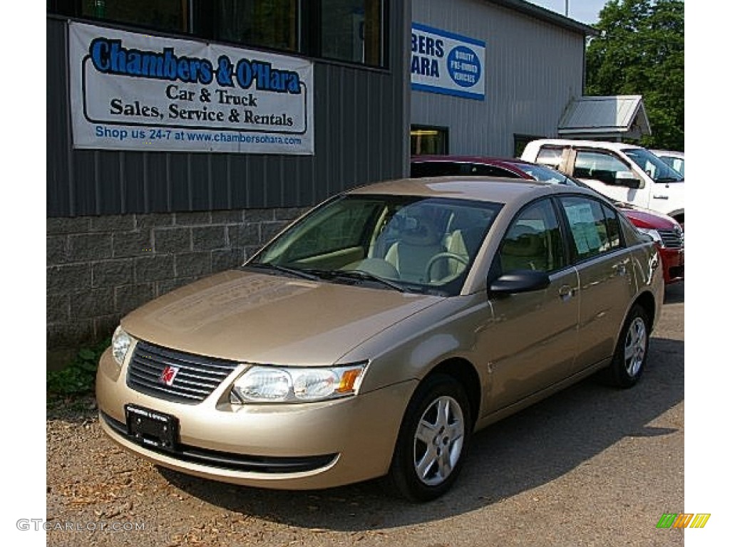 2006 ION 2 Sedan - Golden Cashmere / Beige photo #1