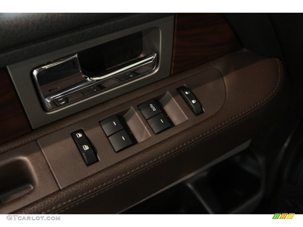 2010 F150 Lariat SuperCrew 4x4 - Sterling Grey Metallic / Sienna Brown Leather/Black photo #7