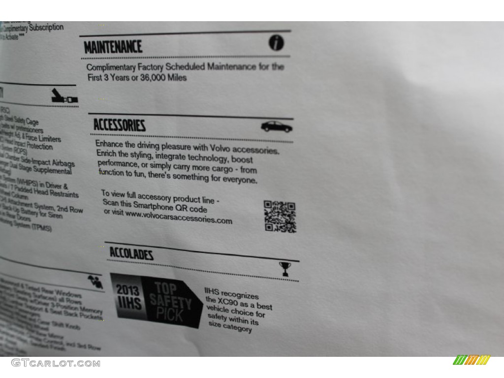 2014 Volvo XC90 3.2 Window Sticker Photo #83705743
