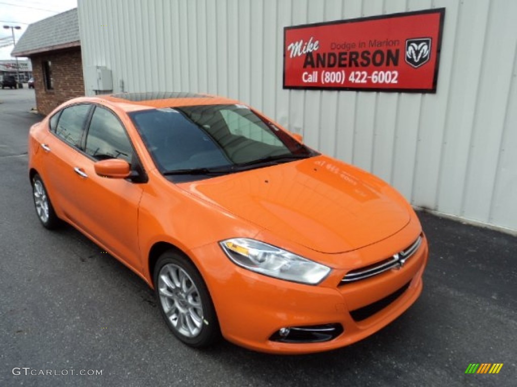 2013 Dart Limited - Header Orange / Black photo #1