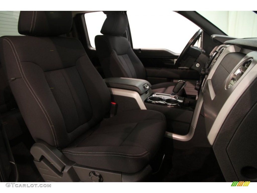 2010 F150 FX4 SuperCab 4x4 - Ingot Silver Metallic / Black photo #11
