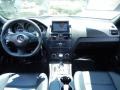 Black AMG Premium Leather 2009 Mercedes-Benz C 63 AMG Dashboard