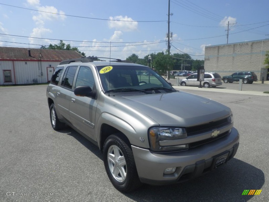 2003 TrailBlazer EXT LT 4x4 - Light Pewter Metallic / Medium Pewter photo #1