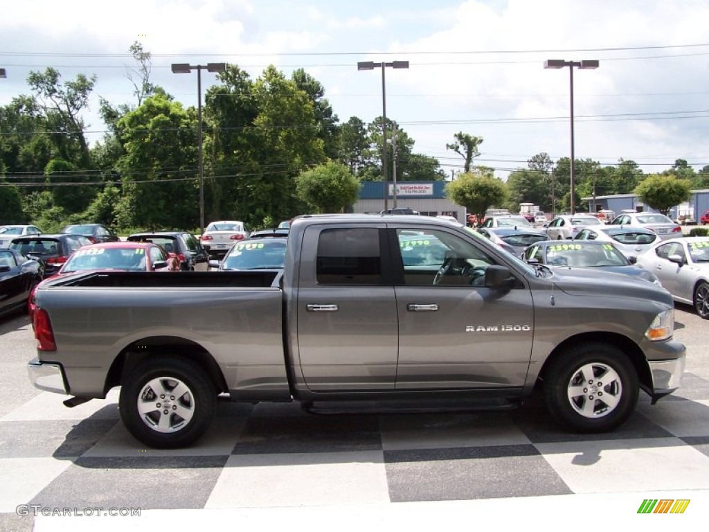 2011 Ram 1500 SLT Quad Cab - Mineral Gray Metallic / Dark Slate Gray/Medium Graystone photo #3