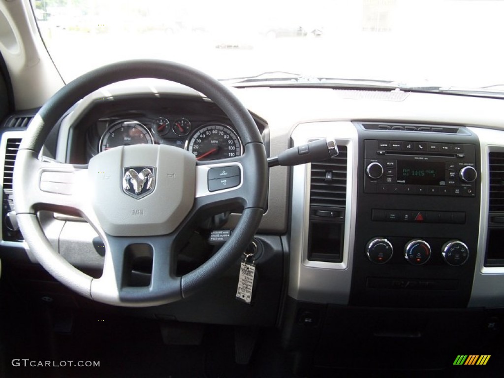 2011 Ram 1500 SLT Quad Cab - Mineral Gray Metallic / Dark Slate Gray/Medium Graystone photo #15