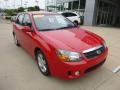 2008 Classic Red Kia Spectra 5 SX Wagon  photo #8