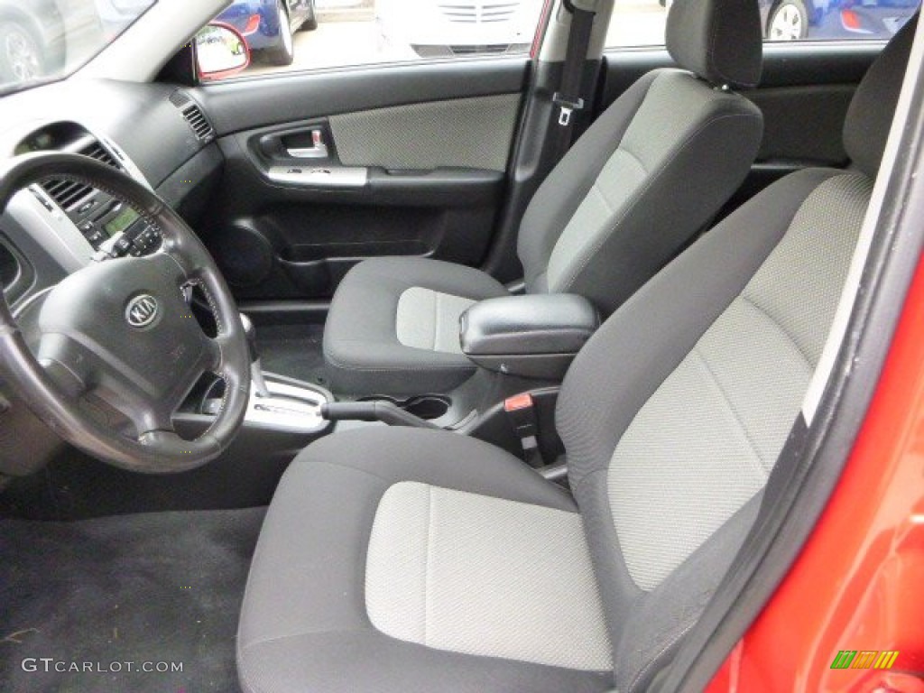 2008 Spectra 5 SX Wagon - Classic Red / Black photo #15
