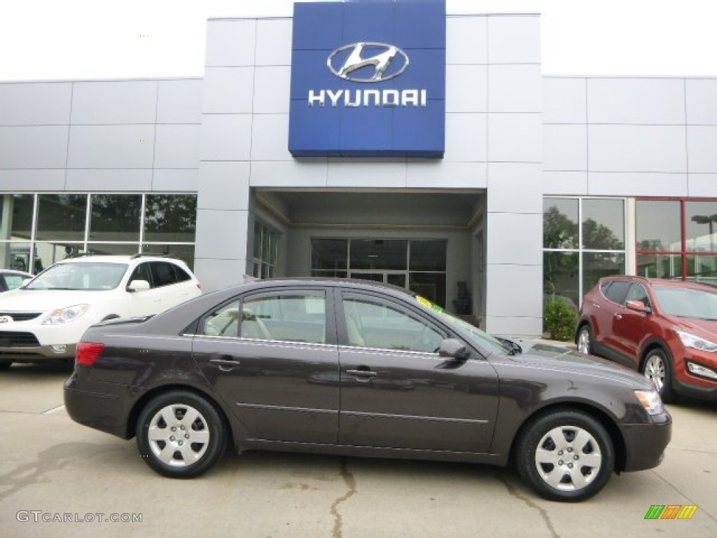 2010 Sonata GLS - Cocoa Metallic / Camel photo #1