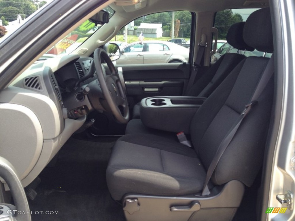 2011 Silverado 1500 LS Crew Cab - Sheer Silver Metallic / Dark Titanium photo #10