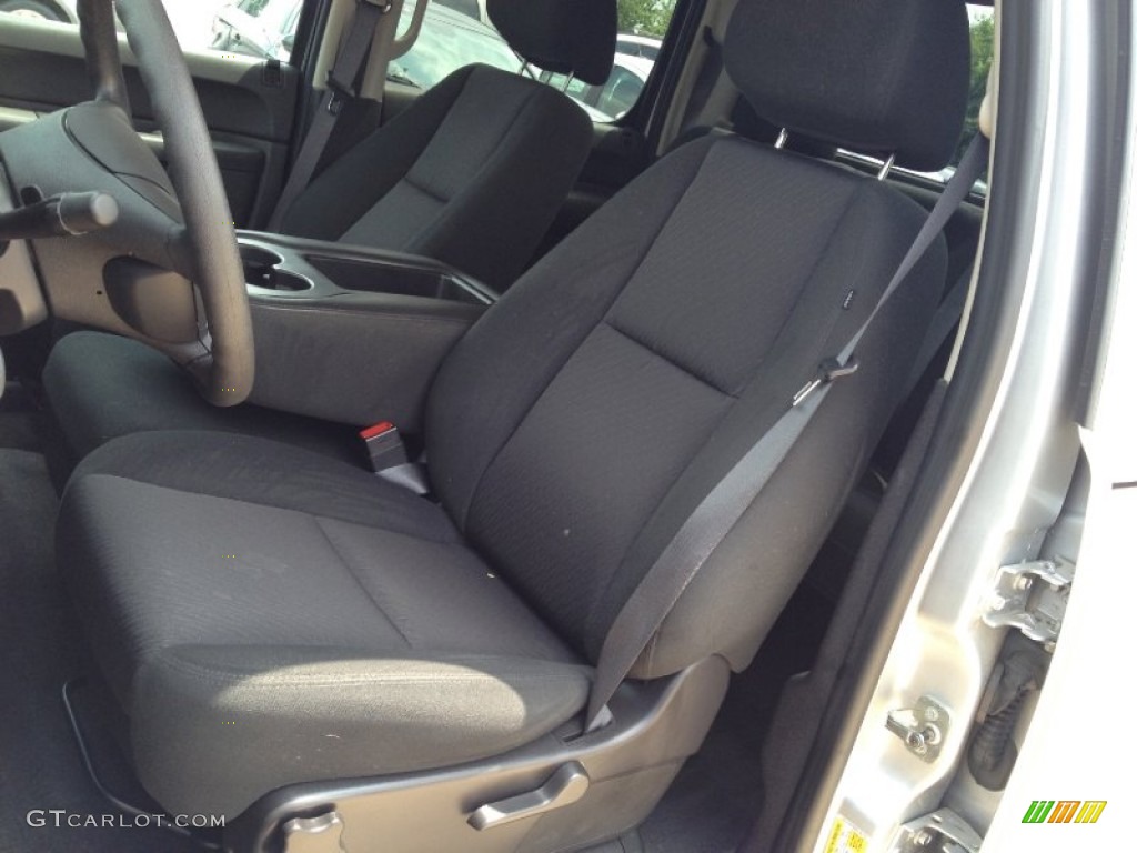 2011 Silverado 1500 LS Crew Cab - Sheer Silver Metallic / Dark Titanium photo #11