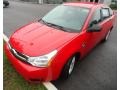 Vermillion Red - Focus SE Sedan Photo No. 2