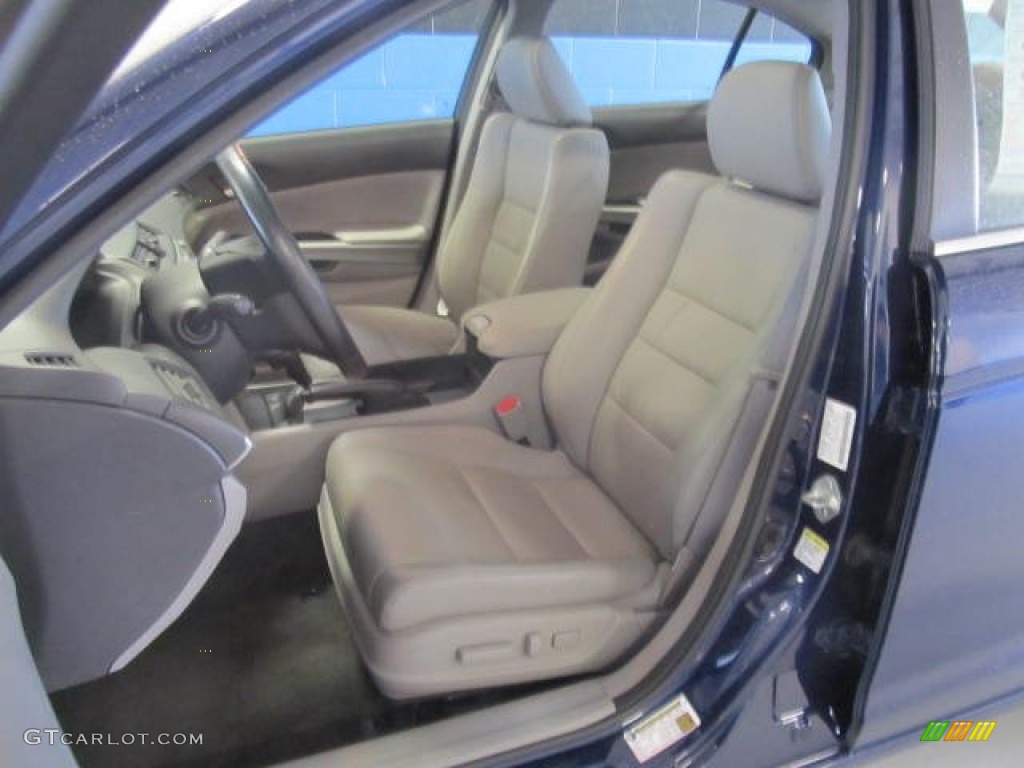 2010 Accord EX-L Sedan - Royal Blue Pearl / Gray photo #9