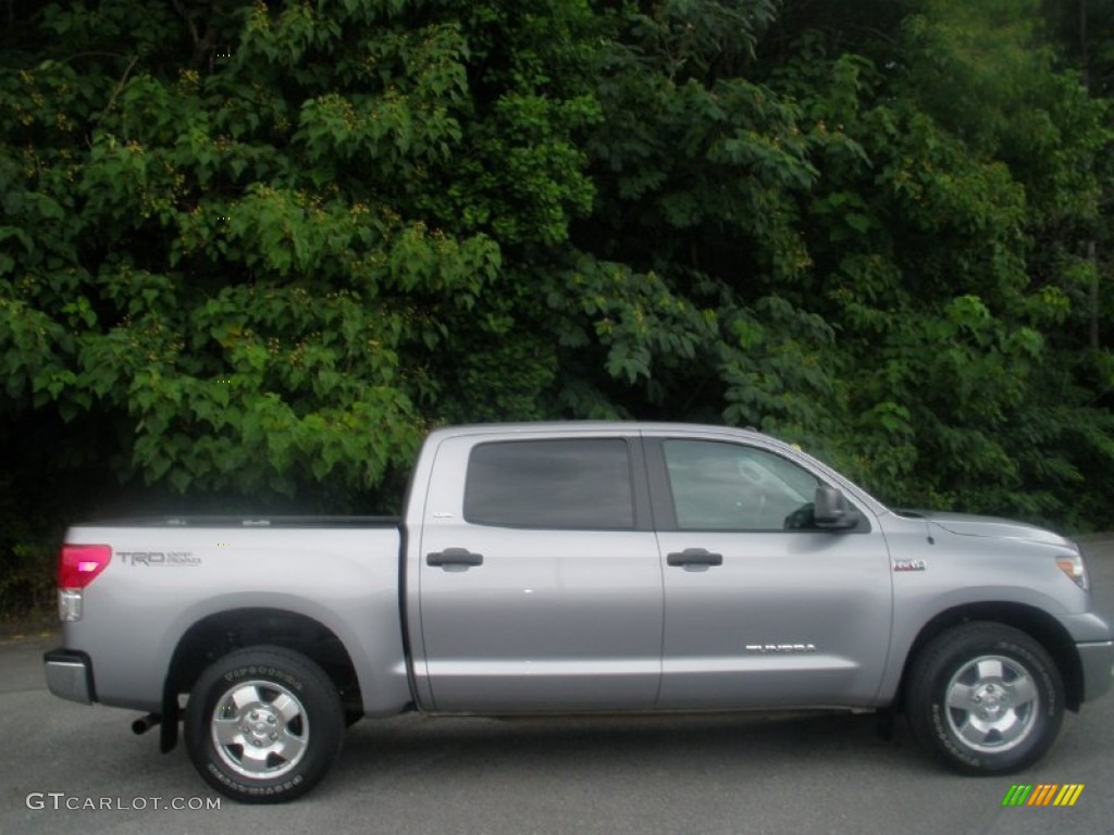 2010 Tundra TRD CrewMax - Silver Sky Metallic / Black photo #2