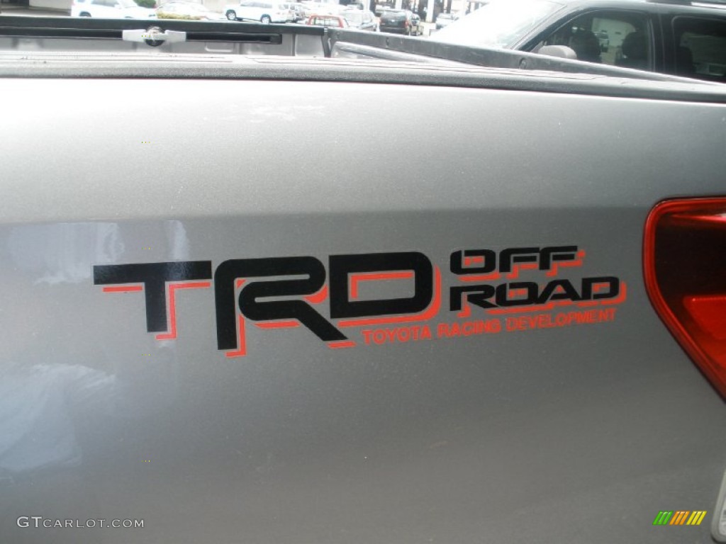2010 Tundra TRD CrewMax - Silver Sky Metallic / Black photo #7