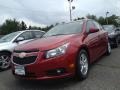 2013 Crystal Red Metallic Tintcoat Chevrolet Cruze LT  photo #1