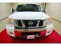 2012 Blizzard White Nissan Titan SL Crew Cab  photo #2