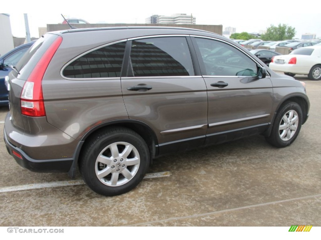 2009 CR-V EX - Borrego Beige Metallic / Black photo #32